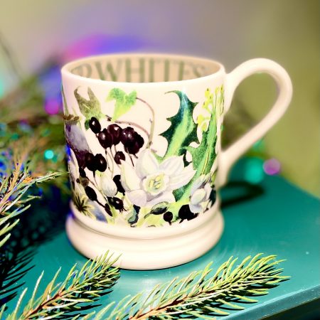 Porslinsmugg Emma Bridgewater ?Winter Whites? NOS