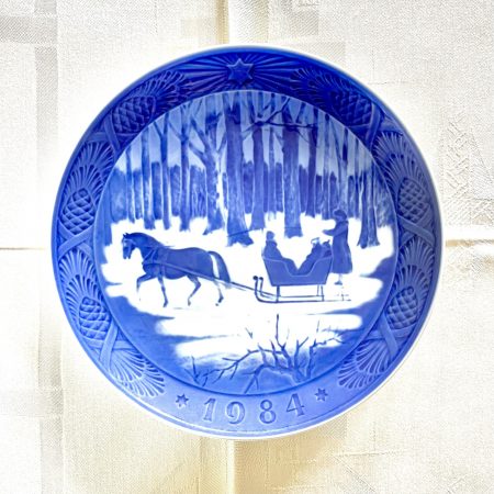 Jultallrik 1984 Royal Copenhagen ?Bjældeklang?