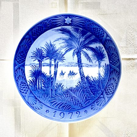 Jultallrik 1972 Royal Copenhagen ?Østerland?
