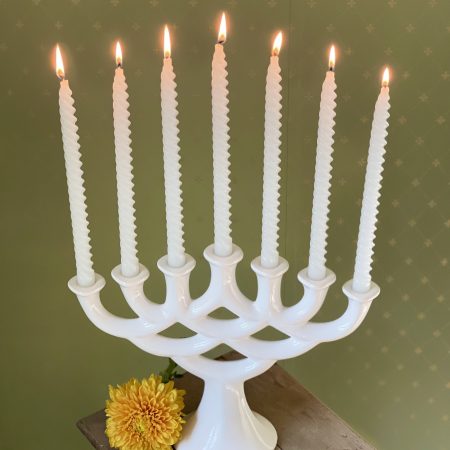 Kandelaber 7-armad av porslin från Guldkroken Hjo