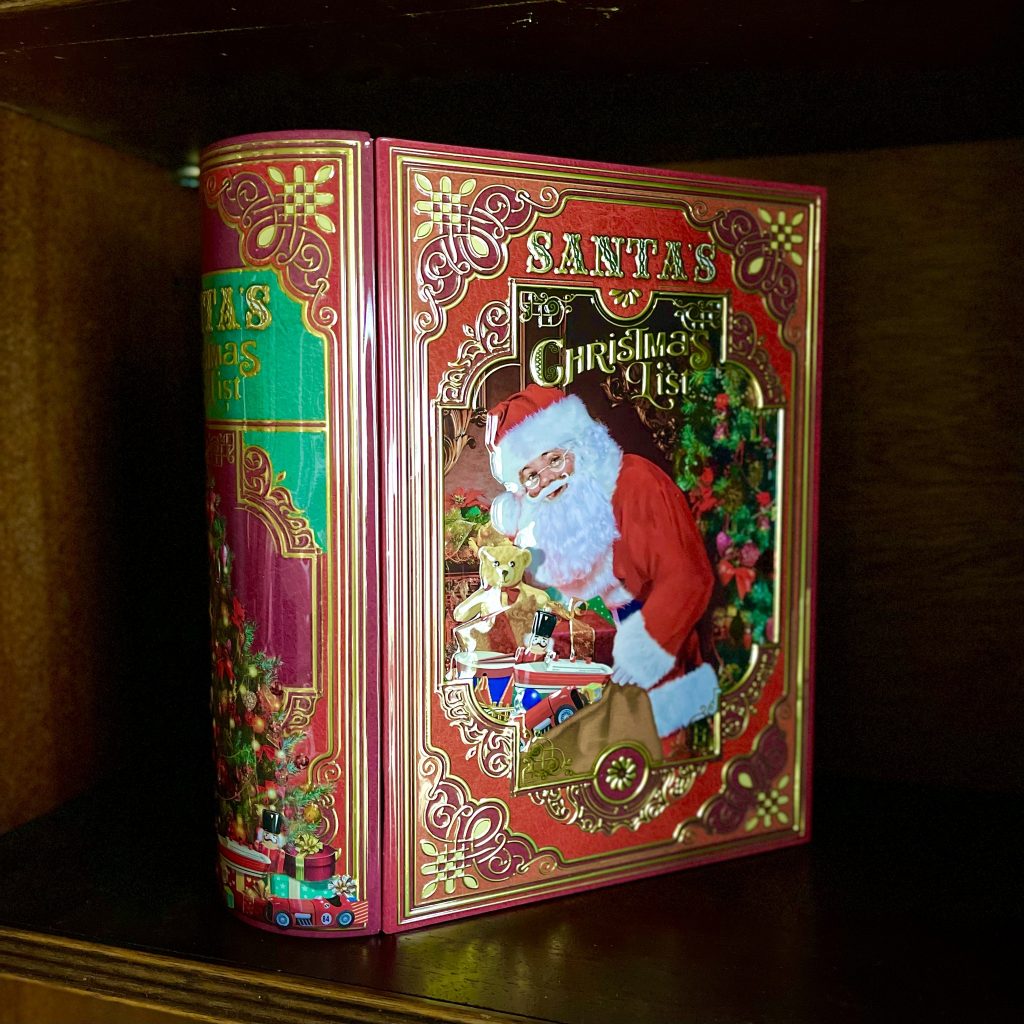 Bokburk ?Santa?s Christmas list?