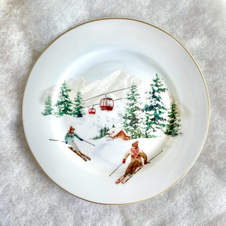 Assietter 4-pack ?Skiing?