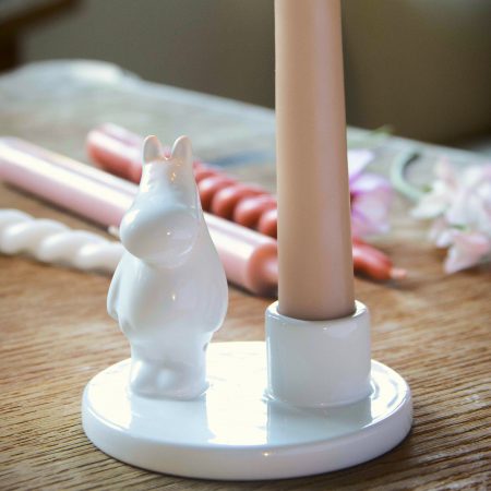 Ljusstake keramik Mumin