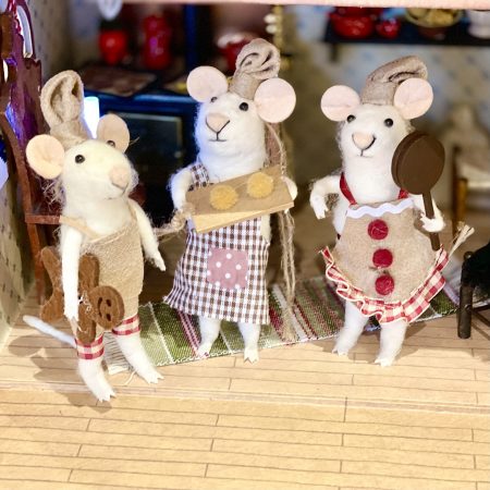 Hänge 3 möss ?Sockerbagare?