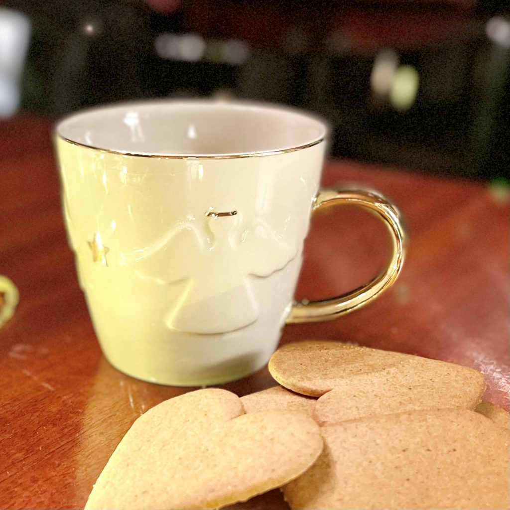 Kopp med guldkant ?Ängel?