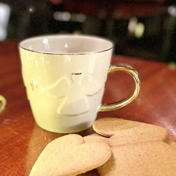 Kopp med guldkant ?Ängel?