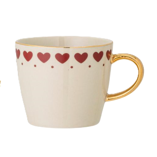 Mugg med hjärtan
