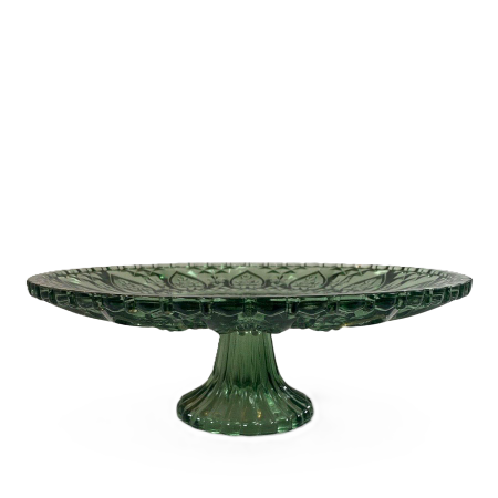 Fat på fot av pressglas