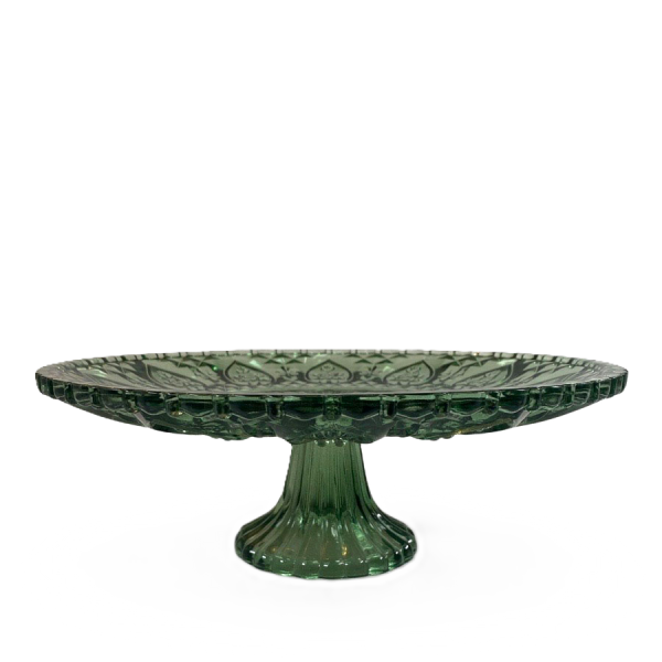 Fat på fot av pressglas